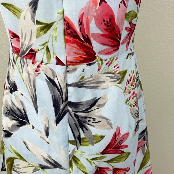 French connection Floral mini strap dress size 6 - Picture 4 of 6
